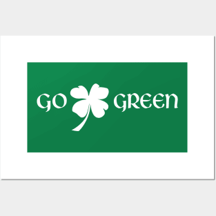 Go Green Posters and Art